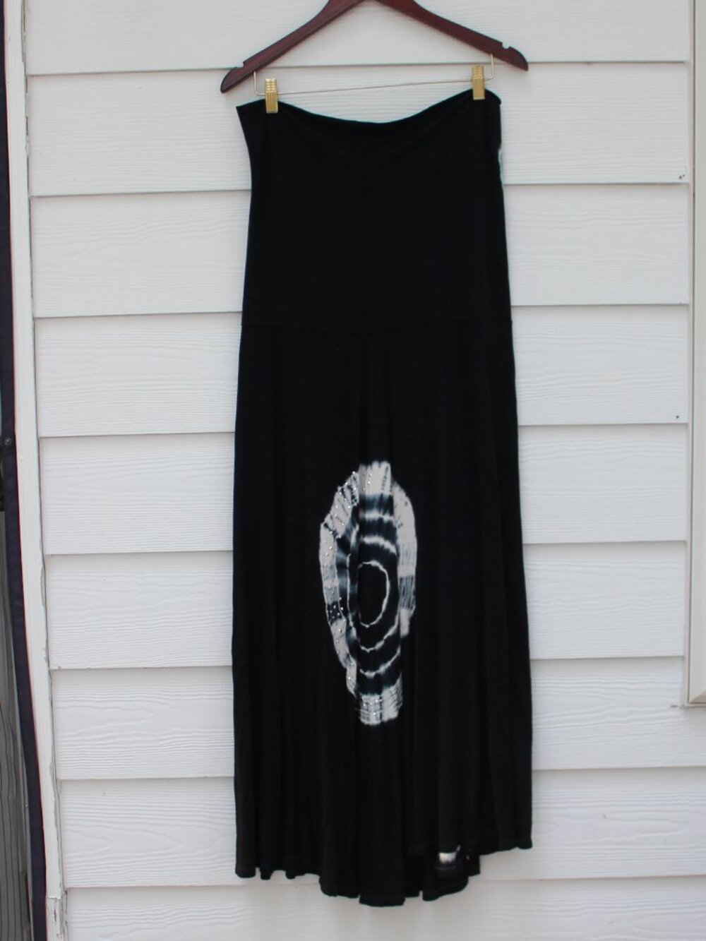INC Shibori Tie-Dye Convertible Boob Tube Maxi π€XL - Picture 6 of 8